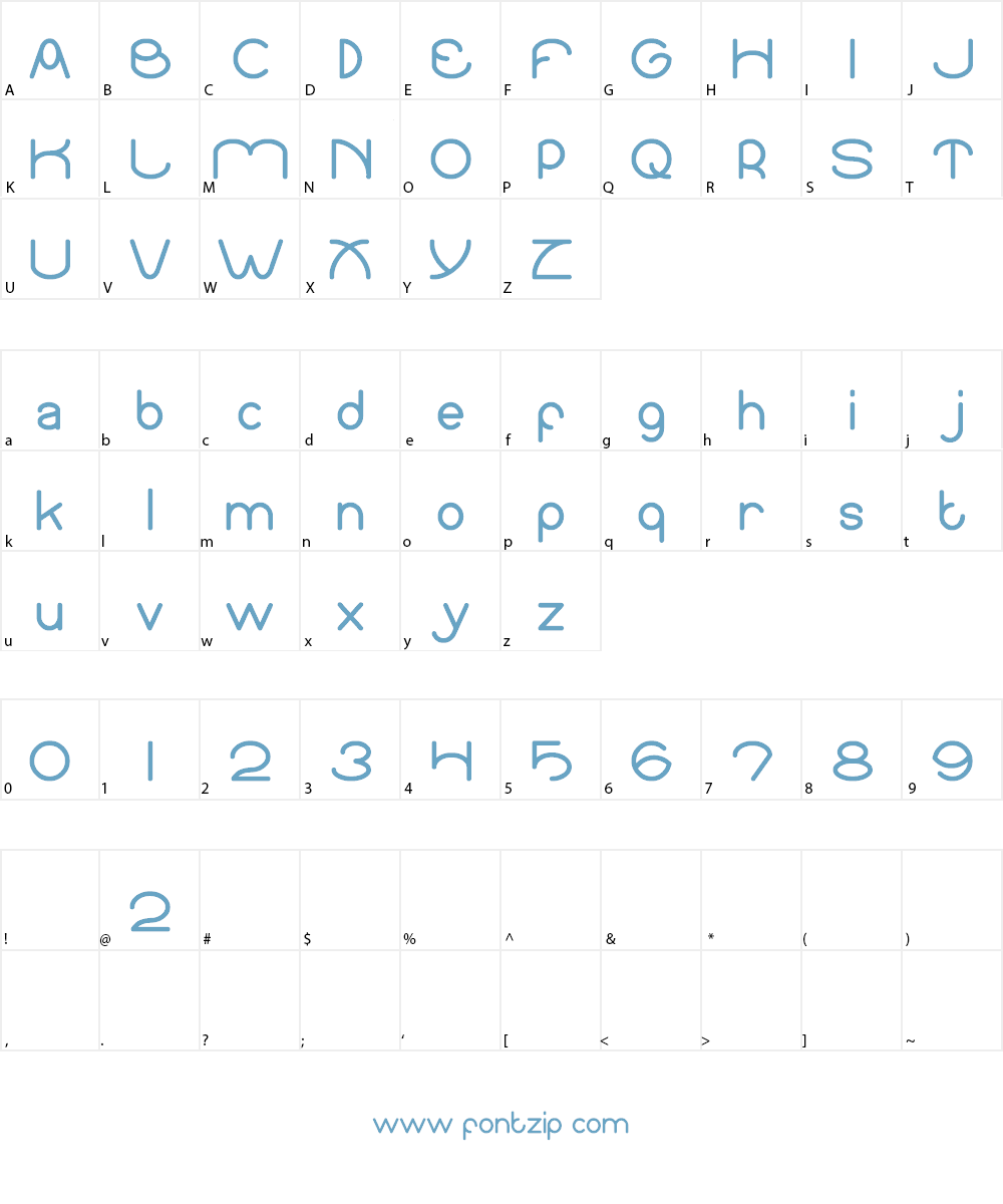 SUNDOWN sunrise Font Character
